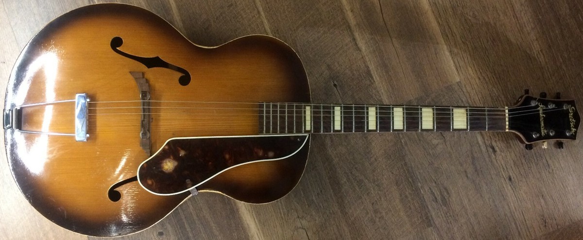 Gretsch Synchromatic アコースティックギター 1949 Gretsch Synchromatic Model 100 6014 Sunburst Finish