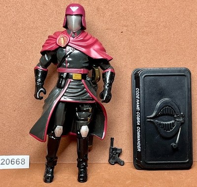 G.I. JOE 2009 COBRA COMMANDER (V42) Cobra Leader 3.75'' Figure (LOT B)