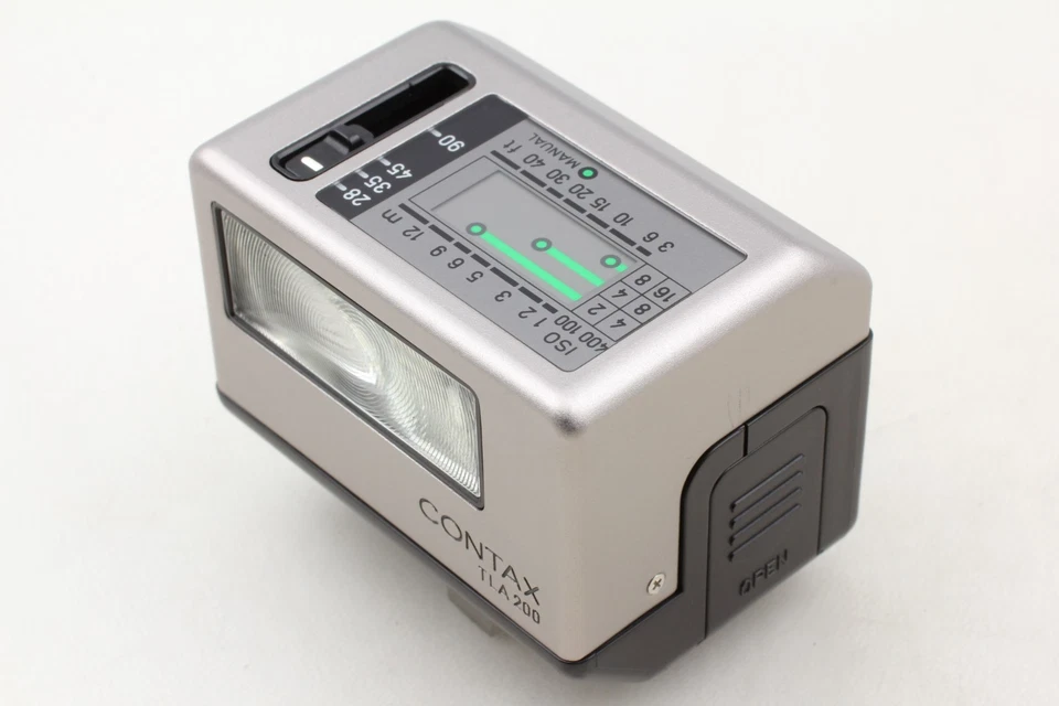 [Mint] Contax TLA 200 TLA200 Silver Shoe Mount Flash G1 G2 Strobo Japan - Image 3 of 4