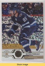 2019-20 Upper Deck Speckled Rainbow Foil Mathieu Perreault #357 READ 2sr