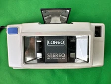 LOREO Stereo Pan Focus  28mm Film Camera with Strap and Case RARE