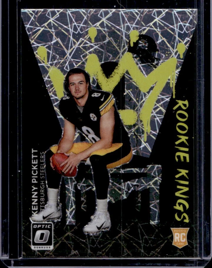 Kenny Pickett Panini Donruss Optic Rookie Kings #RK1 White Sparkle 1/1