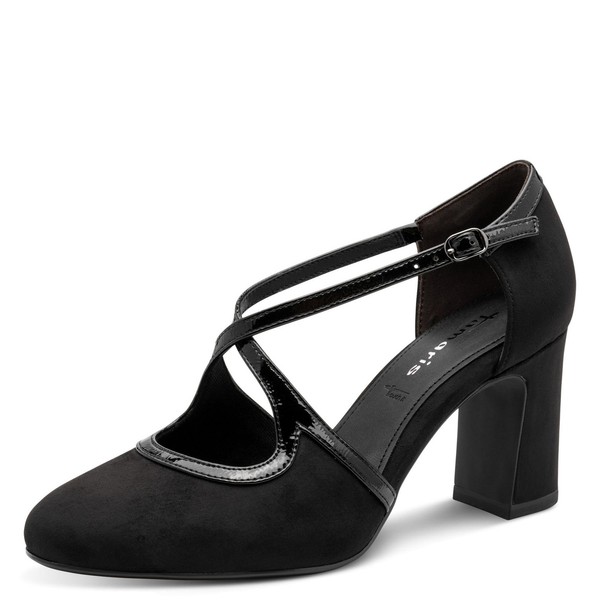 Pumps Damen Tamaris Textil Schwarz GrößE 41 Eu, Schuhe, Mode-image