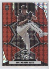 2022 Panini Mosaic Rookies Red Mosaic Prizm Mackenzie Gore #267 im0