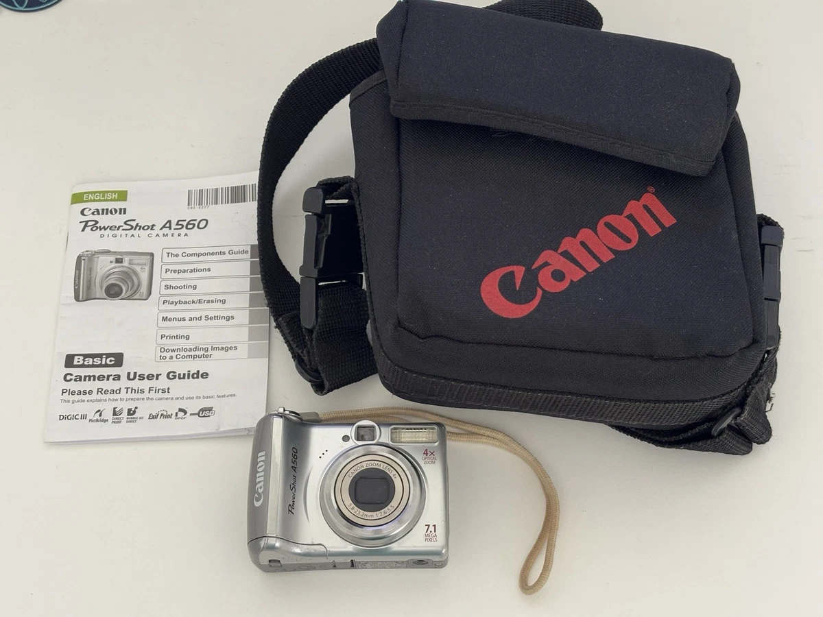 Preços baixos em Câmeras digitais Canon PowerShot A560 | eBay