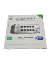 Glyph StudioRaid 6TB External HDD with Power Cord /5 hrs