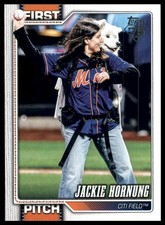 2026 Topps #FP-7 Jackie Hornung First Pitch
