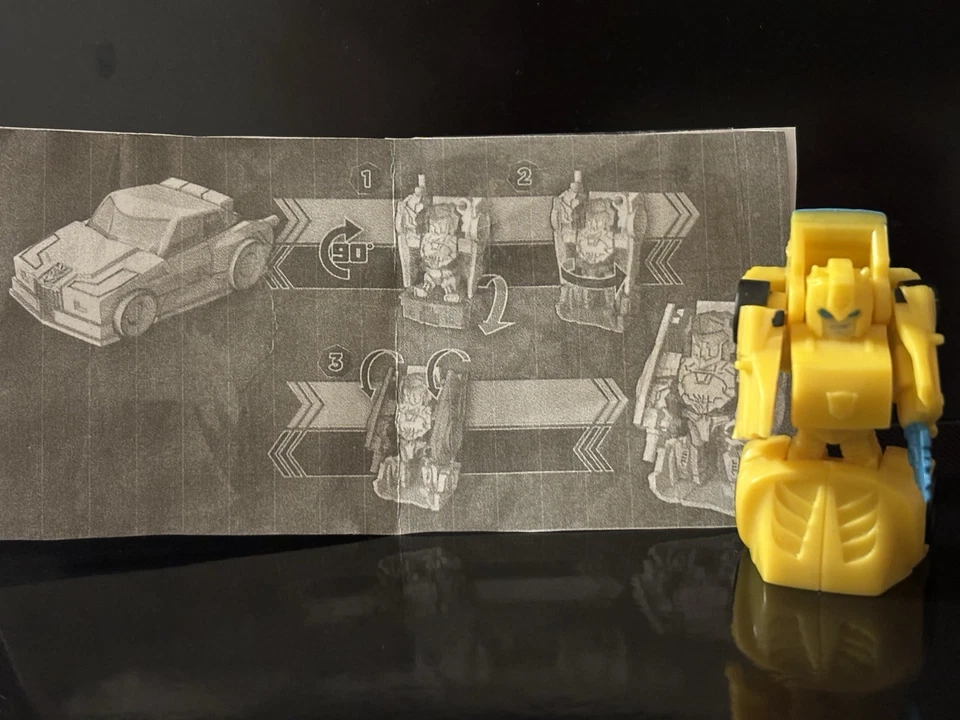 Transformers Set Of Bumblebee & Jetfire Cyberverse Tiny Turbo Changers - Image 4 of 4