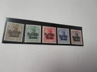 GERMAN EMPIRE 1915 "Occupied Territories" POLAND - Michel No. 1-5 ** MNH