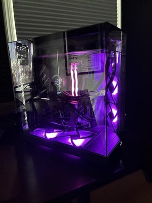 NZXT Gaming PC AM5 Ryzen 7 7800X3D Nvidia Zotac 3060 ti T Force 32 GB DDR5 RGB
