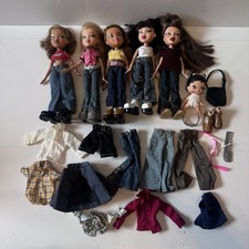 Vintage Bratz 5x Doll Bundle With Clothing & Accessories - MGA Entertainment