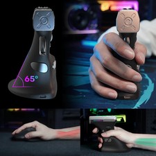 RAGNOK ErgoStrike7: Next-Gen FPS Gaming Mouse with Recoil Black - NIB