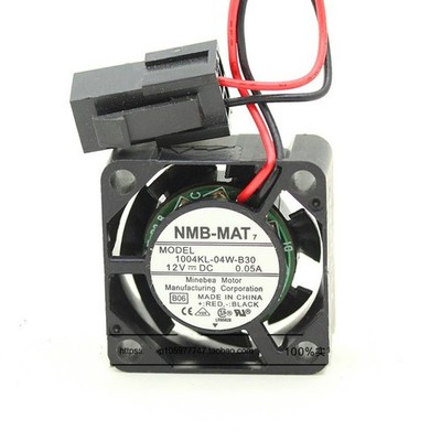 1PC NMB-MAT 1004KL-04W-B30 12V 0.05A 2.5cm 2510 Two-wire silent cooling fan  #nm