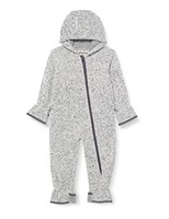 Playshoes Fleece-Overall Unisex Kinder Jumpsuit Grau Strickfleece Gr. 80