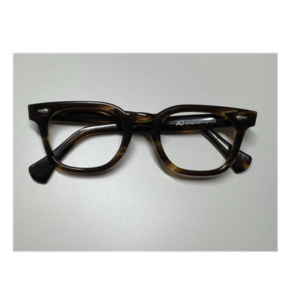 American Optical, AO, Stadium, 44-20, Brown Tortoise Shell, Full Rim, Plastic