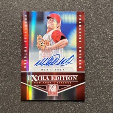 2012 Elite Extra Edition MATT KOCH #34 Franchise Futures RC AUTO /300 - BASEBALL