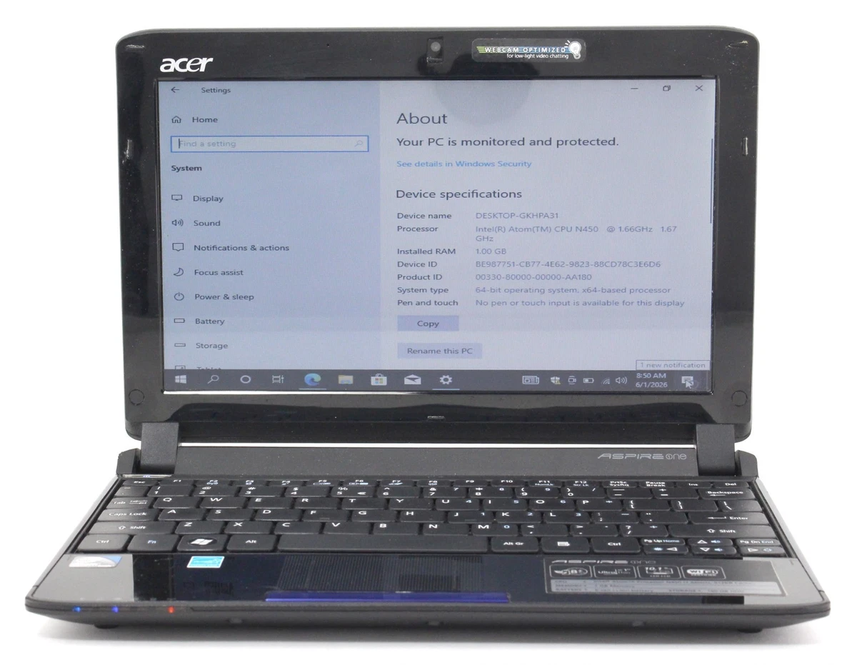 acer Aspire NAV50 WindowsXP ノートPC Acer Aspire One Nav50 In Pc Laptops & Netbooks for sale - eBay