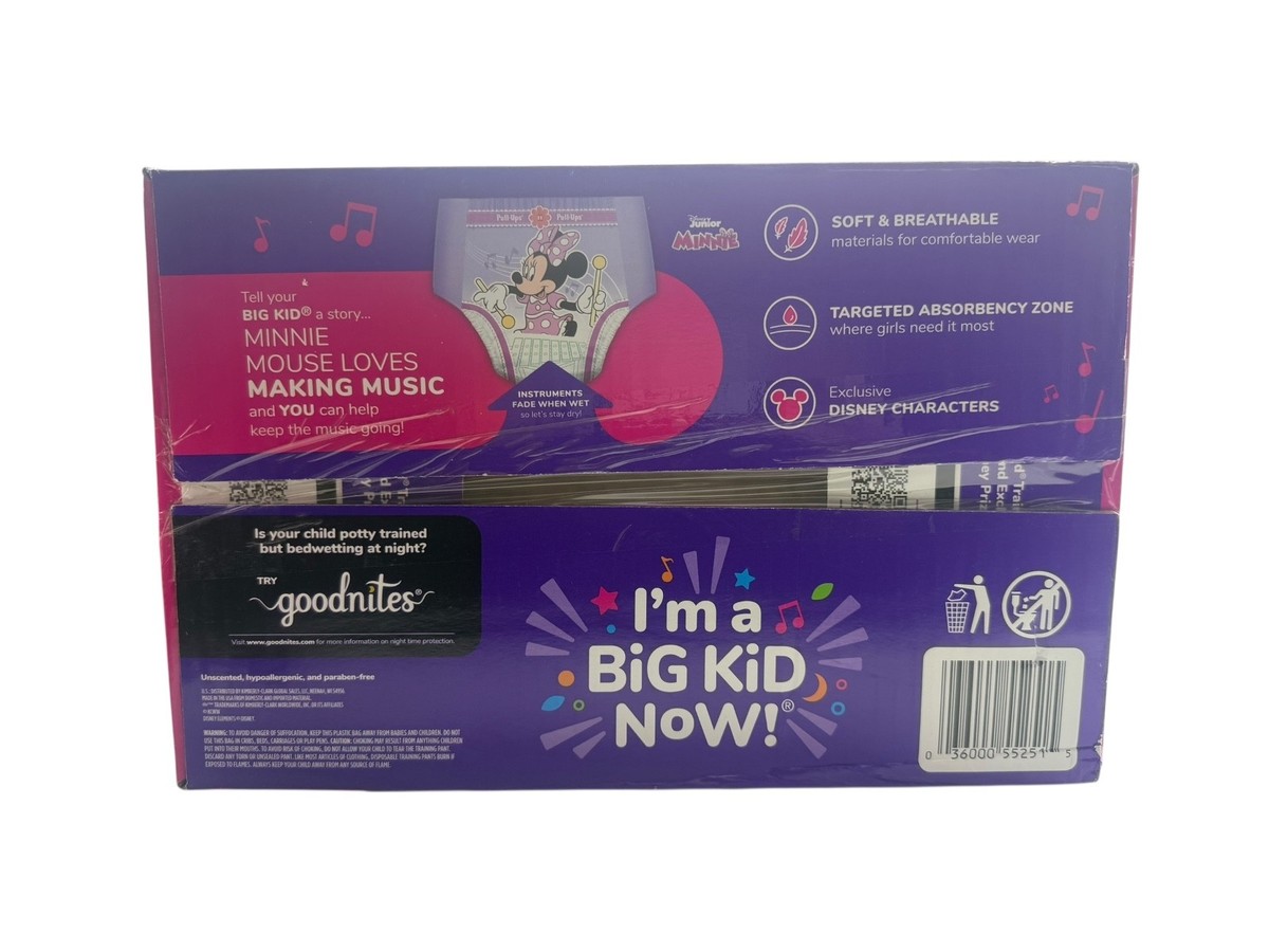Huggies Training Pants Pull ups Girls Diapers 5T-6T Disney Minnie