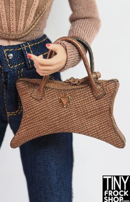 Integrity MVP Rayna Ahmadi Copper Brown Shaped Handbag