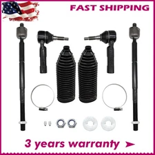 6pc Inner & Outer Tierod Ends for 2011 - 2014 Dodge Charger Challenger 300 RWD