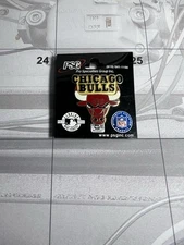 Vintage Pro Specialties Group PSG Chicago Bulls Logo NBA Hat Lapel Pin
