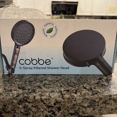 #ad #ad Cobbe Filtered Shower Head with Handheld High Pressure 6 Spray Mode Showerhead $16.00