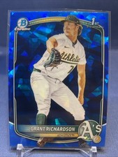 2025 Bowman Draft Sapphire- Grant Richardson- 1st Chrome Sapphire 💎 #BDC-171