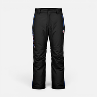 Nebulus Damen Hose Skihose Downforce Schneehose Winterhose, Schwarz L