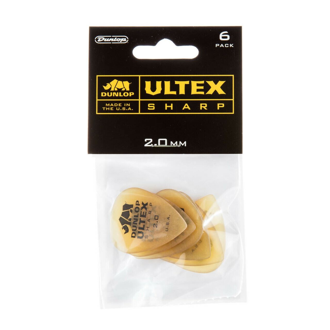 Отмычка Dunlop Ultex Sharp 2,0 мм - 6 шт.