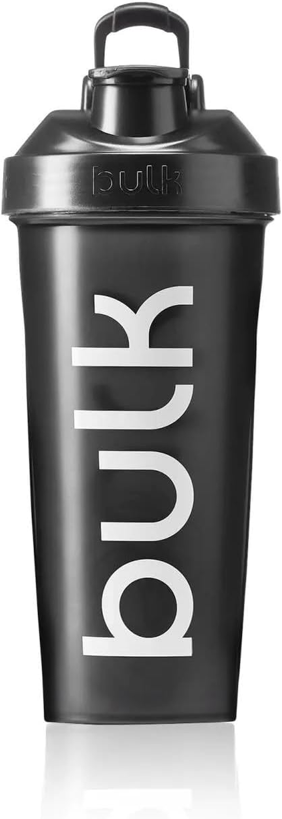 Iconic Shaker Bottle, 1000Ml, Gunmetal Black, Leak-Proof, Bpa-Free, Wire Mixing