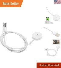 Magnetic Fast Charging Cable, USB Charger with Watch Adapter for Smartwatch, ...