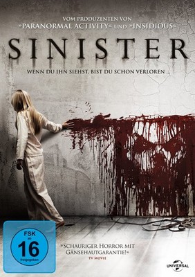 DVD aus Sammlung SINISTER Horror Mystery Thriller 