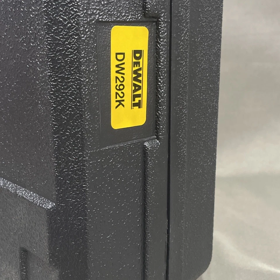 DEWALT DW292K Empty Hard Tool Case Box 1/2" Corded Impact Wrench Kit 630094-00 - Image 3 of 4