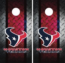 Houston Texans Cornhole Board Wrap Skin Decal Football Vinyl Sticker VZ13