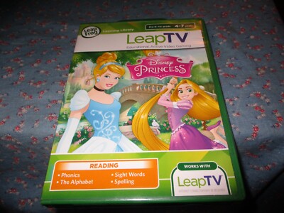 ksm. NIP Leap Frog LeapTV Disney Princess Reading 4-7 Years Pre-K - 1st Grade
