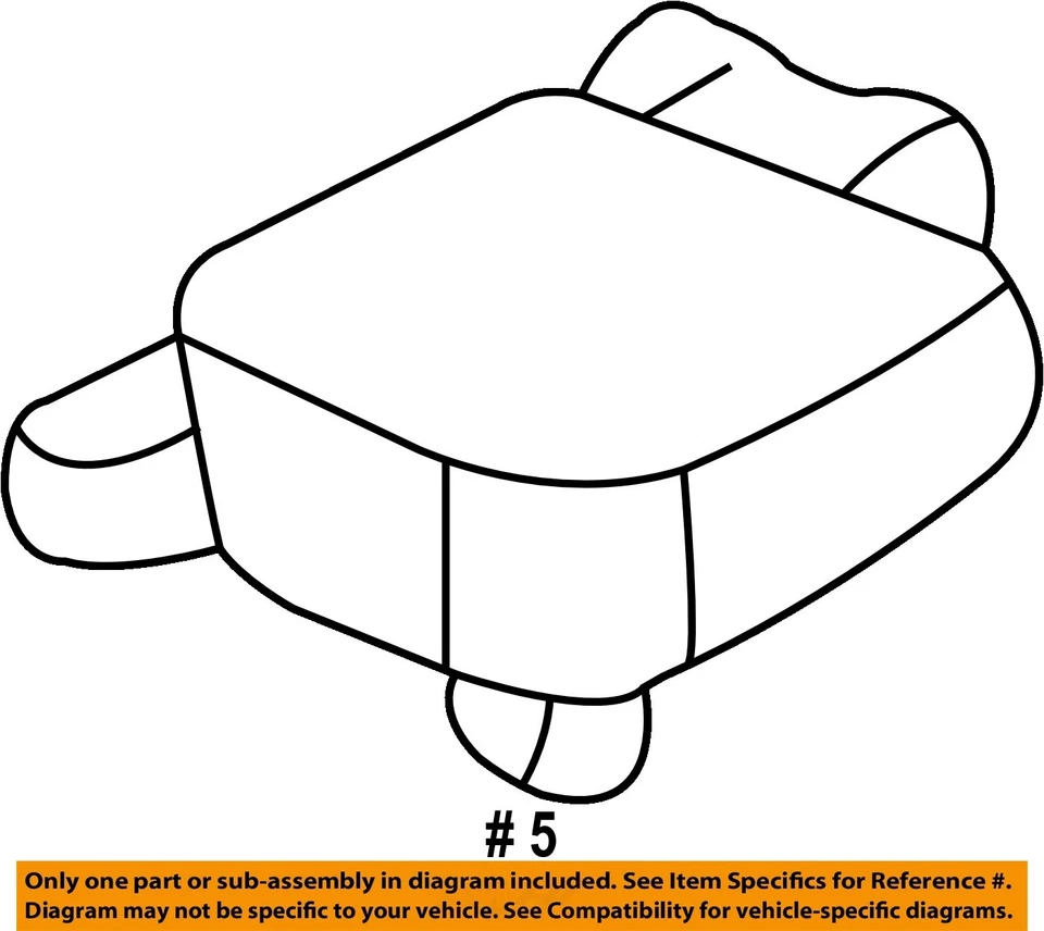 Used Air Bag Module fits: 2005 Chevrolet Silverado 2500 pickup Air Bag below LH - Image 4 of 4