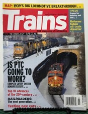 Trains Is PTC Going To Work Drones New Cars November 2014 FREE SHIPPING JB