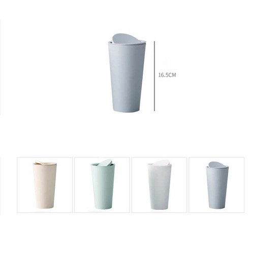 Waste Bin Small Trash Can Mini Desktop Litter Trash Little Tabletop Trash box - Picture 4 of 14