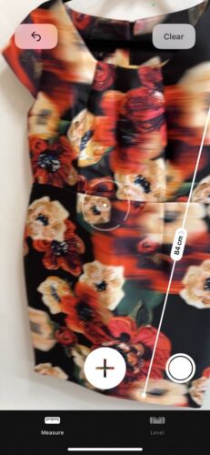 Daisy May Size 14 Print Dress Rrp £169 - Picture 3 of 4