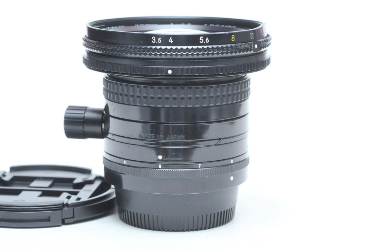 Nikon Wide Angle Shift 28mm f/3.5 PC-Nikkor Manual Focus