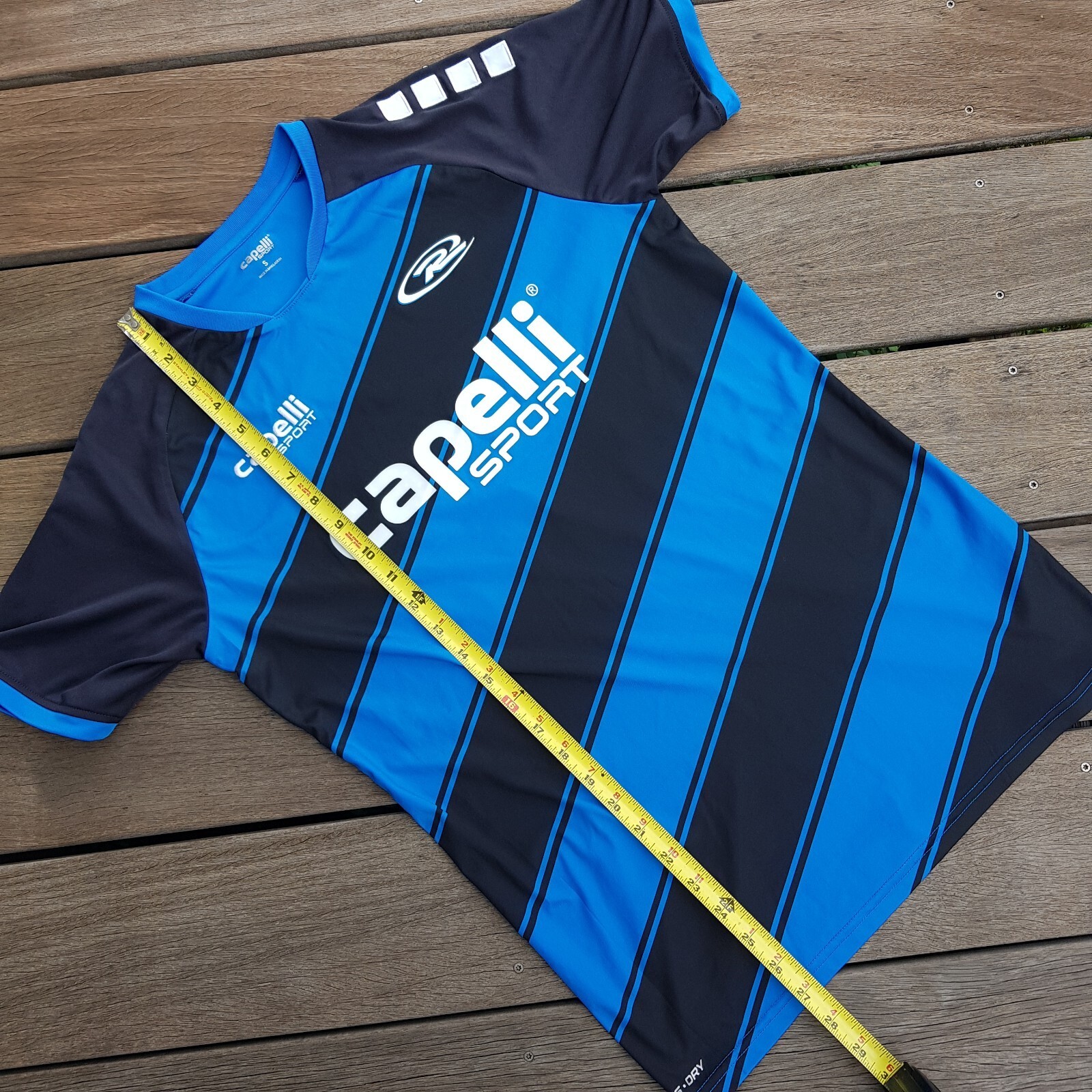 Capelli Sport Rush Soccer Jersey Blue Mens SMALL Shor… Gem