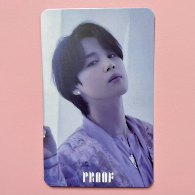 Unofficial Jimin BTS Proof Hybe Insight Lucky Draw photocard. Bangtan ARMY Chim