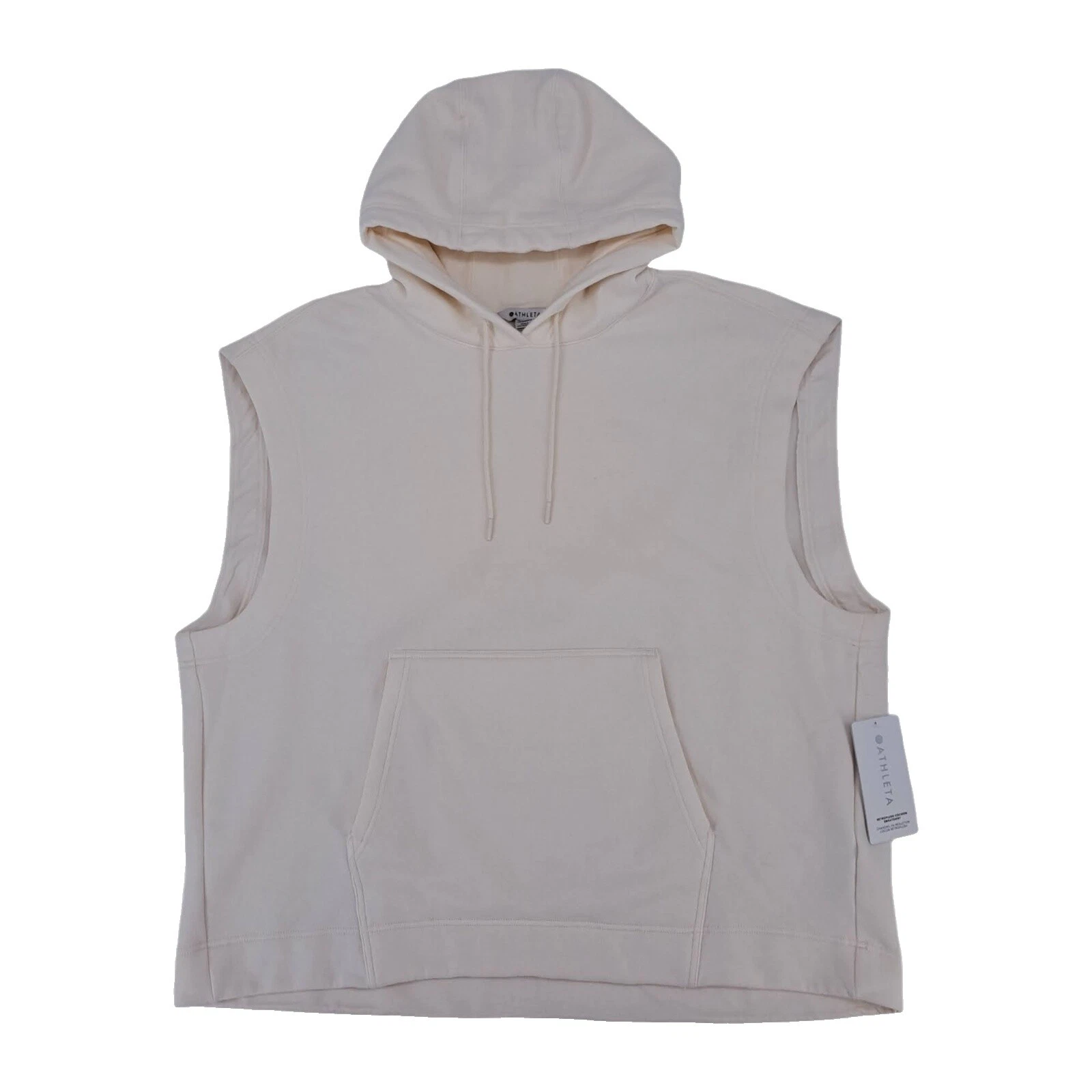 Spandex Sleeveless Hoodies & Sweatshirts for Women