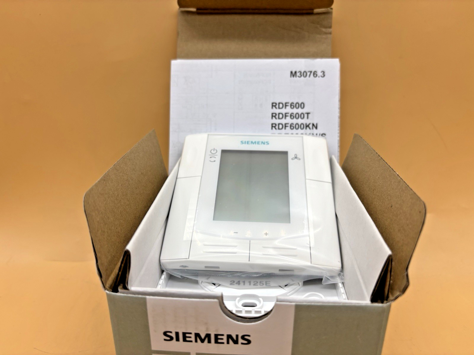 Thermostat Siemens RDF600 pour stopper les variations de température