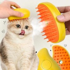 Cat Steam Brush Steamy Dog Brush 3 in 1 Electric Spray Cat Hair Brushes for Mass