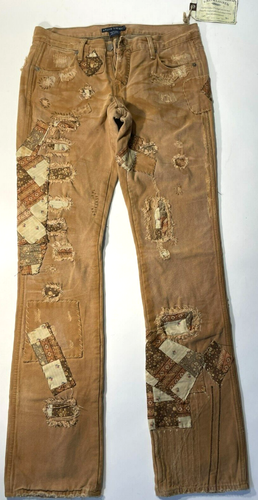 Polo Ralph Lauren - Leyendas Americana Mujer Vaqueros Ajustados - Talla 29 - Marrón - Imagen 1 de 12