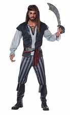 Scallywag Pirate Buccaneer Adult Men Costume