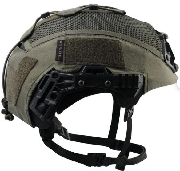 Agilite Helmet Cover Team Wendy EXFIL BUMP Carbon, ranger green, size 1 M/L