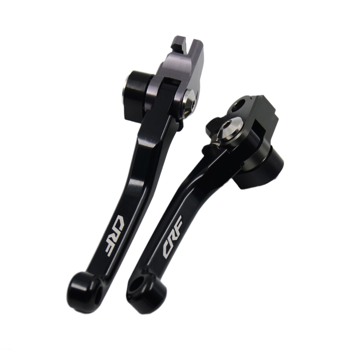 Logo Dirt Pivot Brake Clutch Levers For Honda CRF150F CRF230F CRF250F