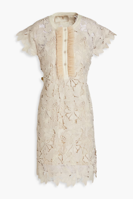 lace open back maxi dress Scoop-Neck Lace-up Back Maxi Dress in Olive Green - 10 main image 1